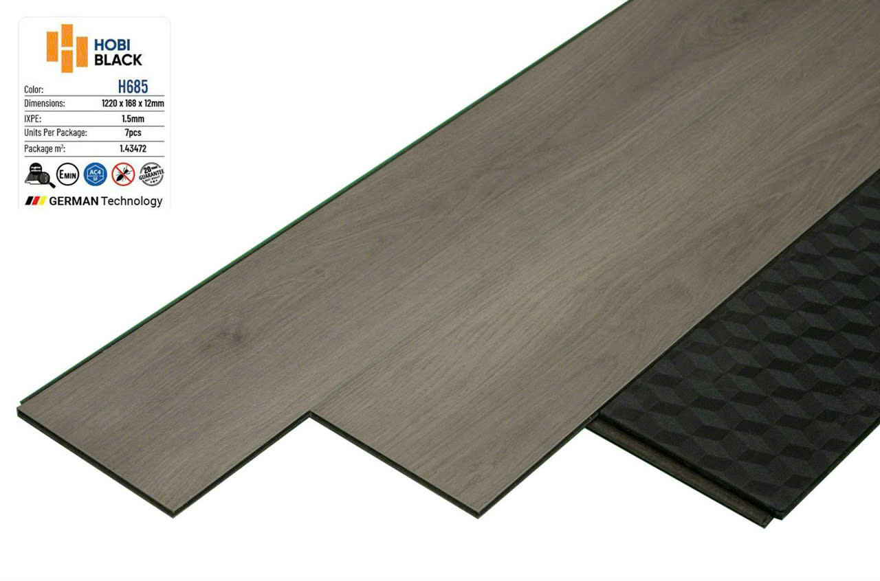Sàn gỗ Hobi Black H685