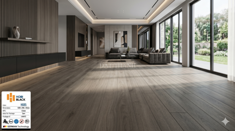 Sàn gỗ Hobi Black H685