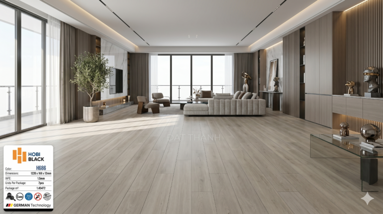 Sàn gỗ Hobi Black H686