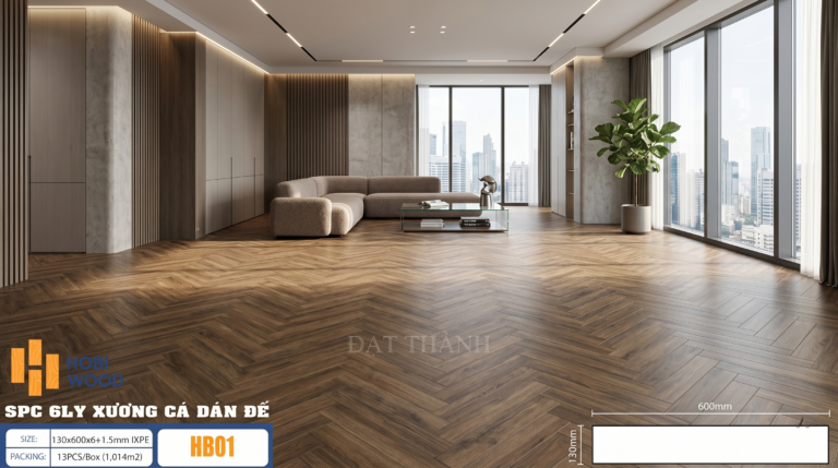 Sàn nhựa Hobi Wood HB01