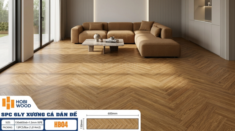 Sàn nhựa Hobi Wood HB04